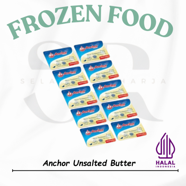 Anchor Unsalted Butter 10 pcs ukuran 7 gram