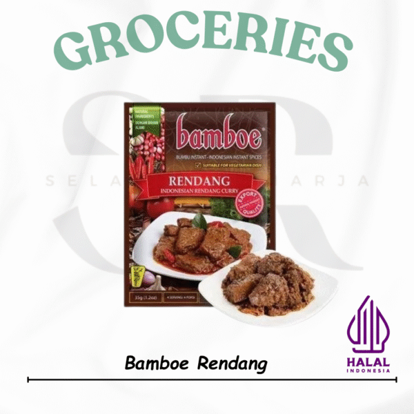 Bamboe bumbu Rendang Instan  Bambu Bumbu Rendang 35 gram