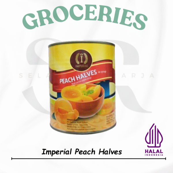 Imperial Canned Peach Halves in Syrup Buah Persik Kaleng 425 Gram Tangerang Selatan