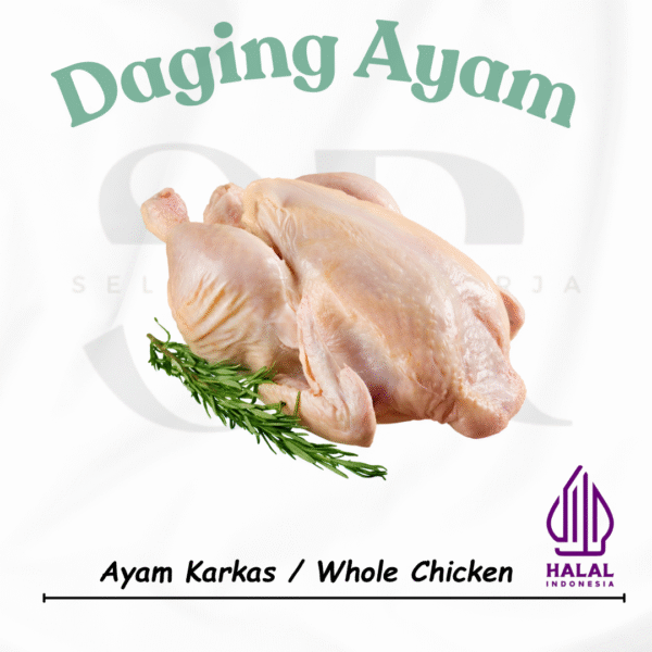 AYAM KARKAS 0.5 UTUH / POTONG
