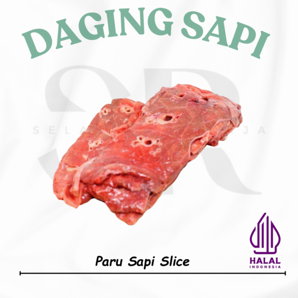 Paru Sapi Slice Beef Lung Slice 500 gram Frozen Tangerang Selatan
