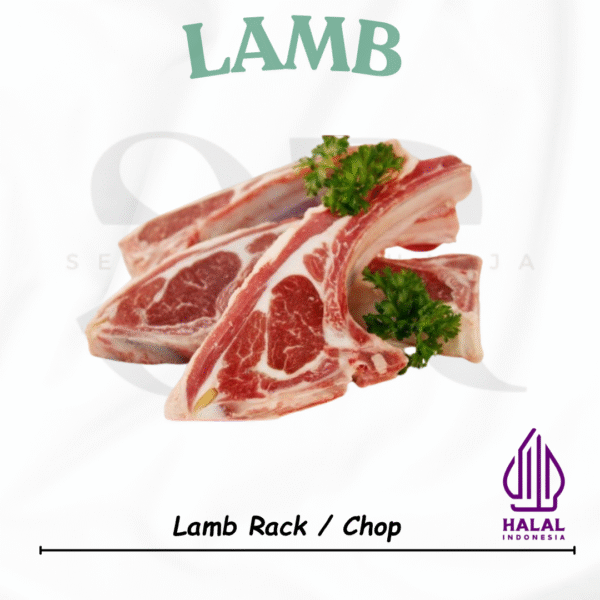 Lamb Rack / Lamb Chop / Iga Domba Impor AUS 500 - 2000 gram