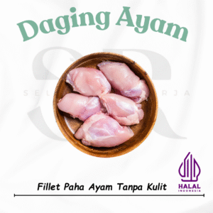 Fillet Paha Ayam Segar 500 gr Boneless Paha Chicken thigh FRESH HALAL - Selarasmeatshop