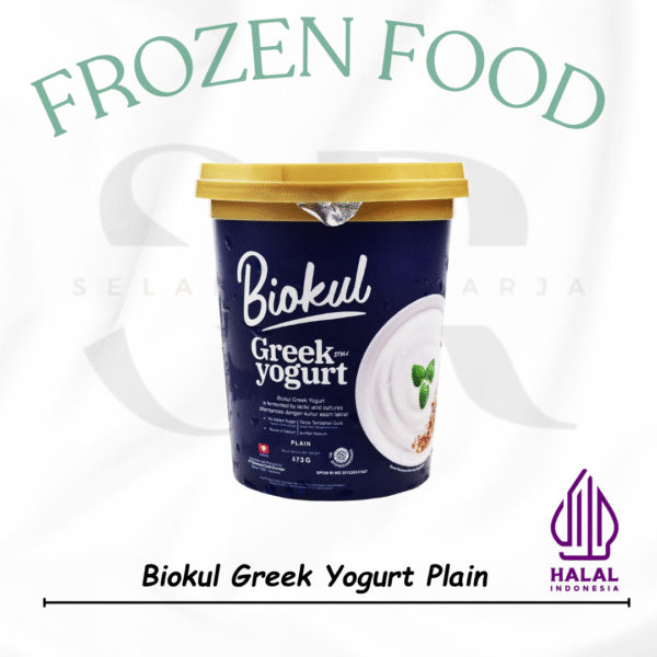 Biokul Yogurt Greek Plain – Yogurt Original 473gr