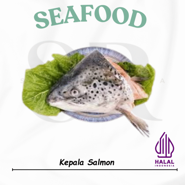 Kepala Salmon Head 200 gram Frozen