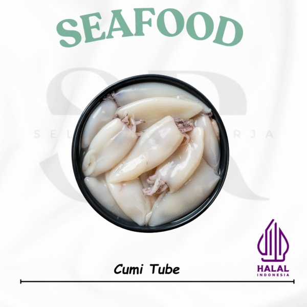 Cumi Kupas Bersih Cumi Tube 1 Kg Frozen Tangerang