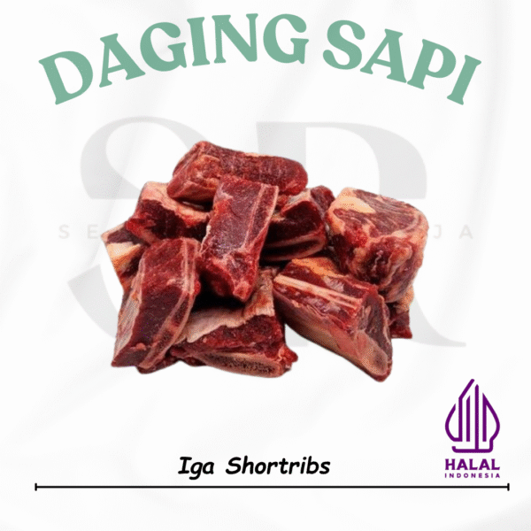 Iga Sapi Beef Shortribs AUS 500 gr 1 Kg Frozen Tangerang