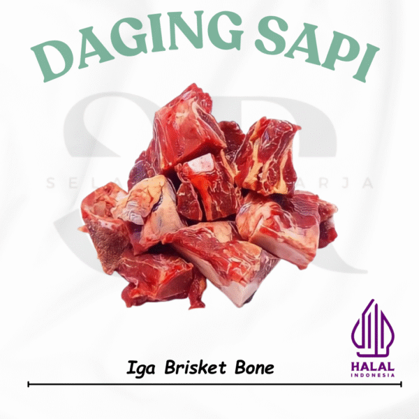 Iga Brisket/Iga Tulang Muda Lamur Potong 5 cm Frozen 1 Kg Tangerang Selatan