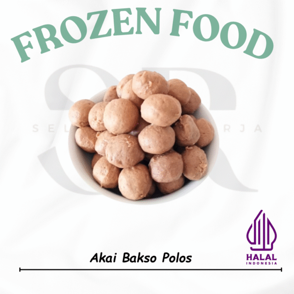 Akai Bakso Sapi Polos Isi 50 pcs 500 gr Frozen Tangerang